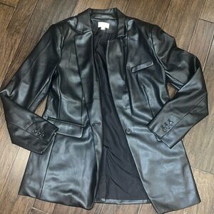 Loft faux leather jacket 8